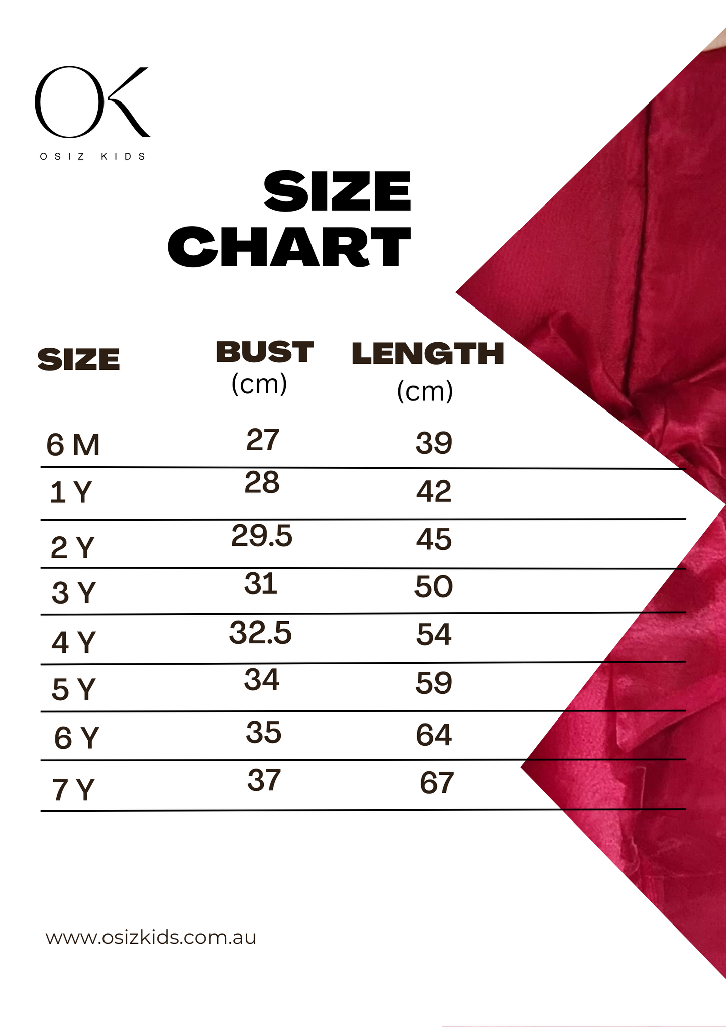 Burgundy Organza Girls Dress