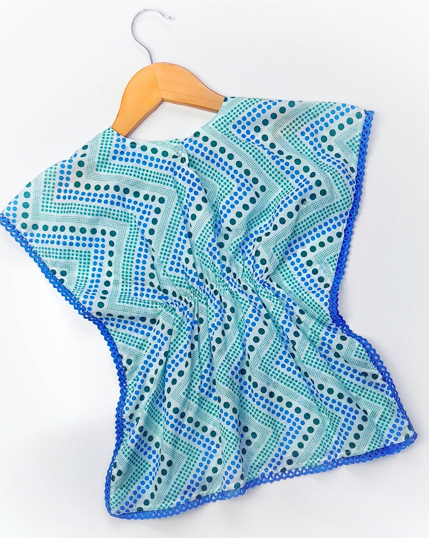 Cotton Kaftan Blue