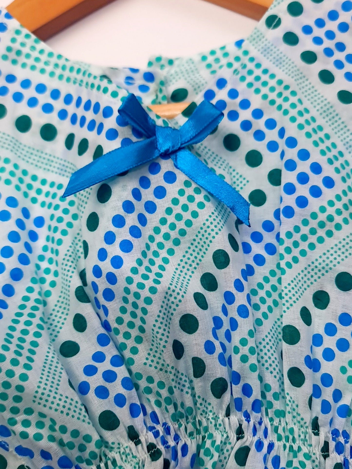 Cotton Kaftan Blue