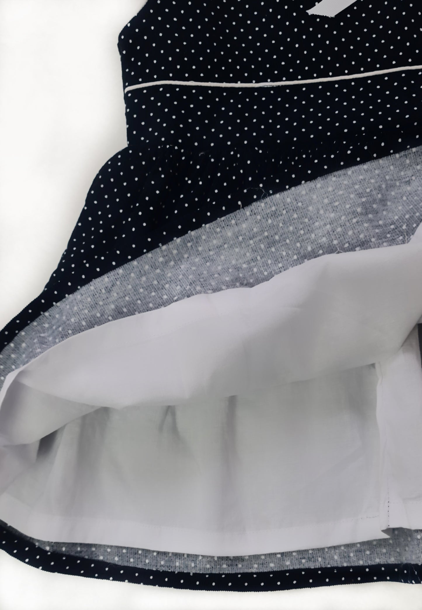 Blue Cordouroy Girls Dress