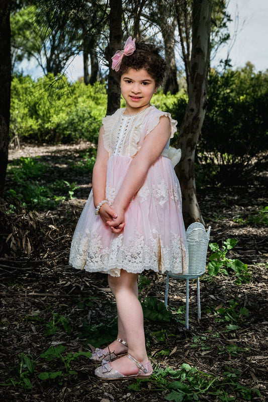 Pink Girl's Spanish Dress