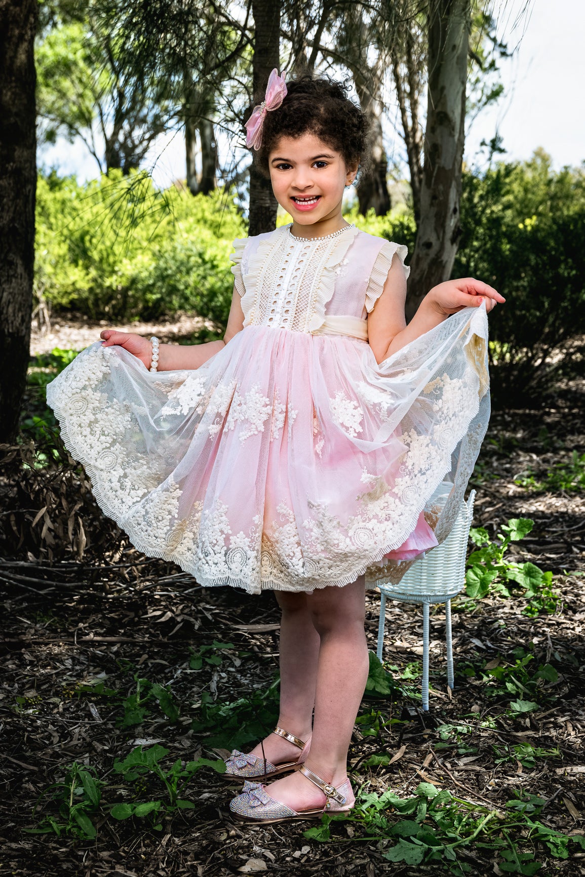 Pink Girl's Spanish Dress