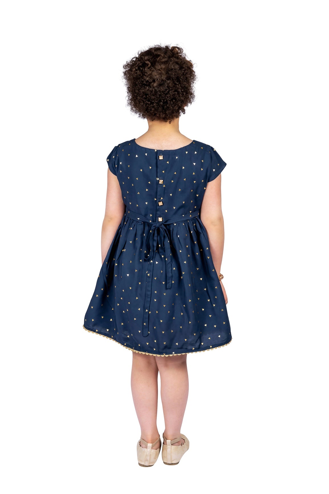 Blue Lilan Girl Dress