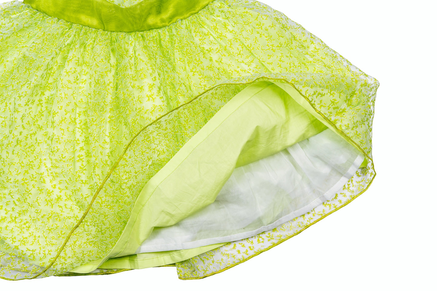 Green Organza Dress