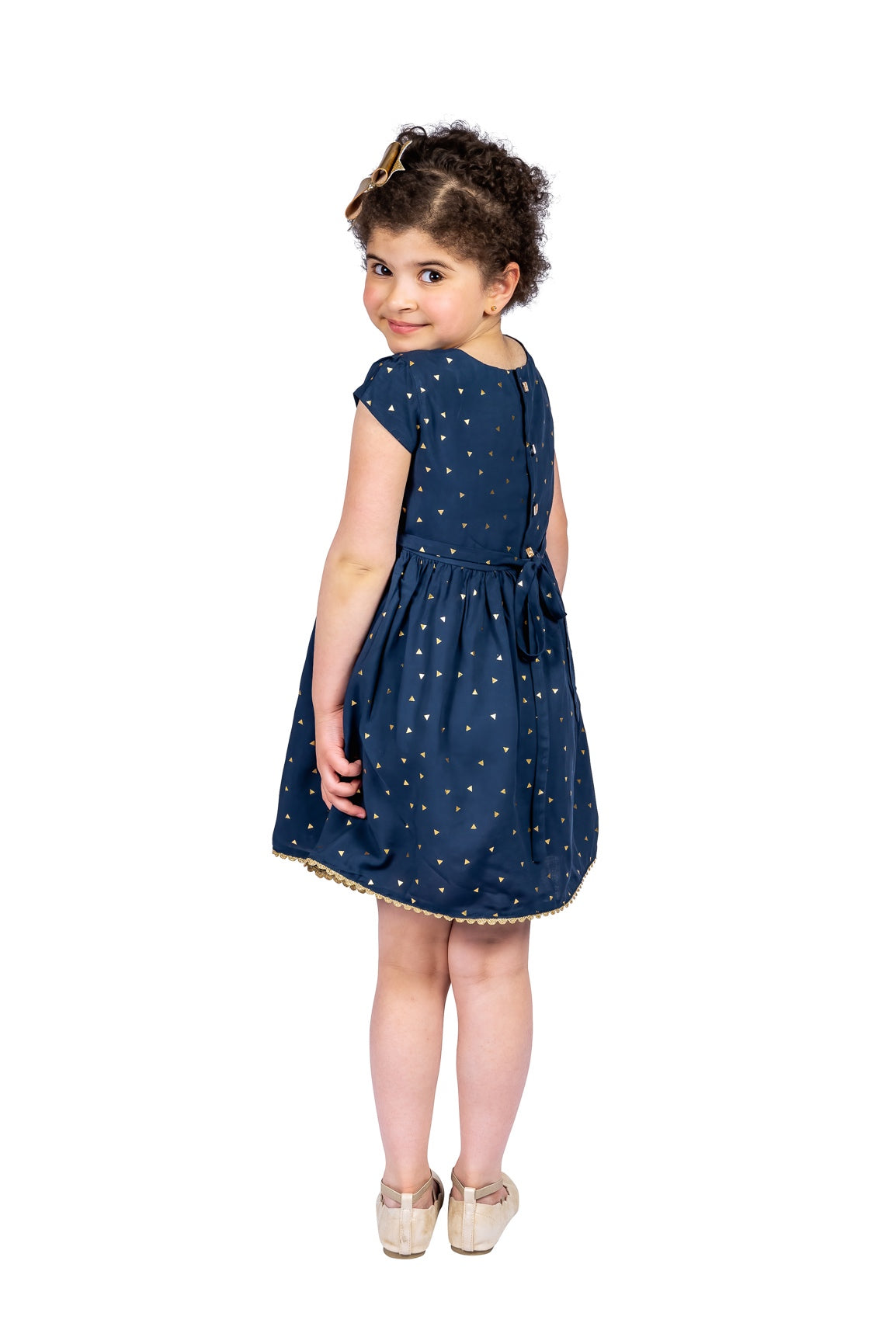 Blue Lilan Girl Dress