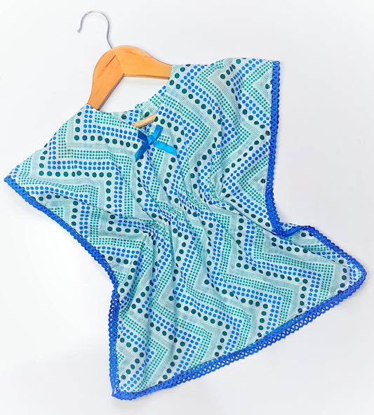Cotton Kaftan Blue