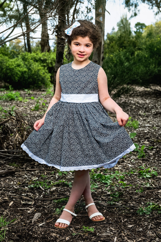 Black Cotton Dress